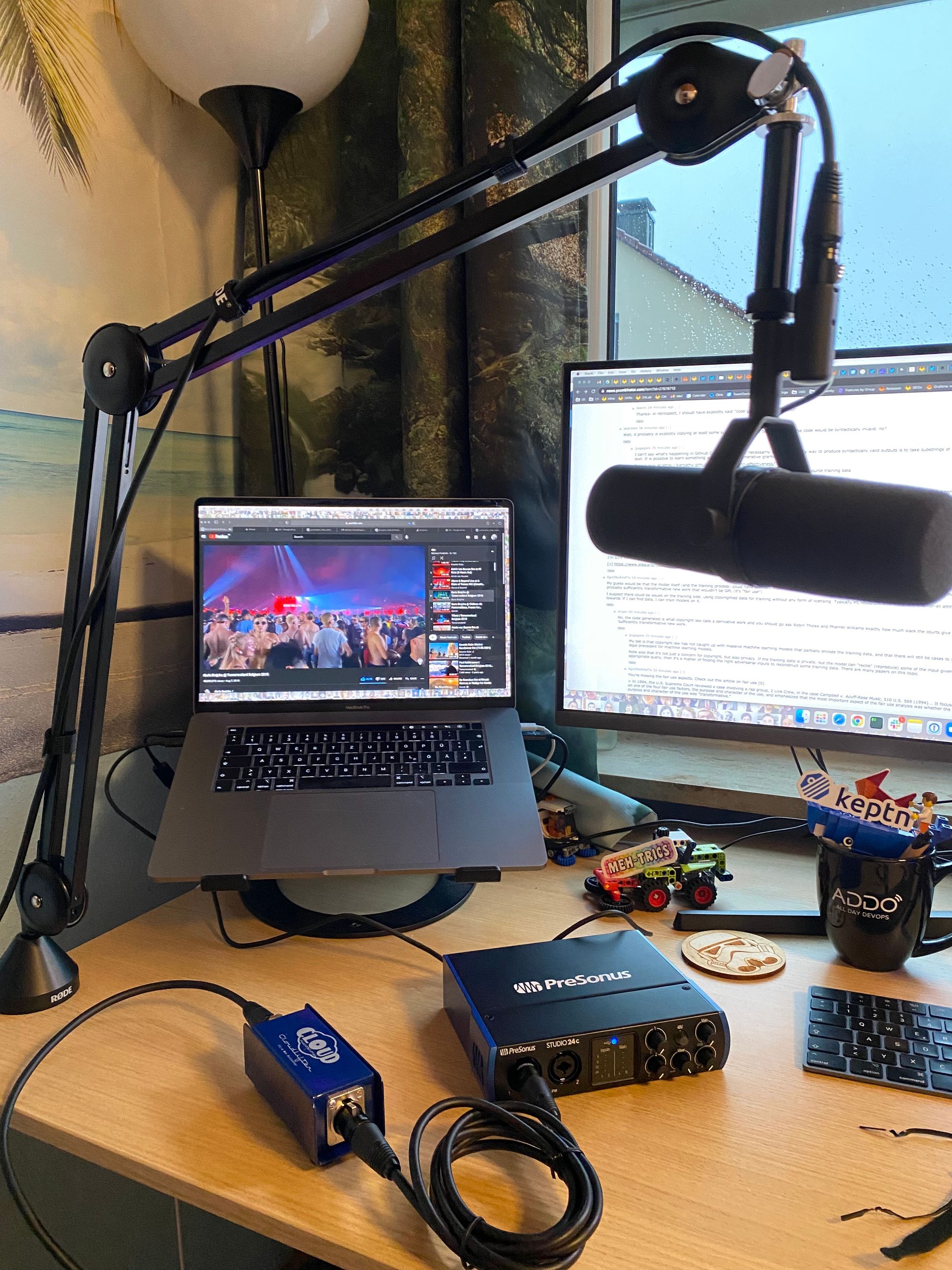 All Remote Workspace Iteration New Audio Setup For Streaming