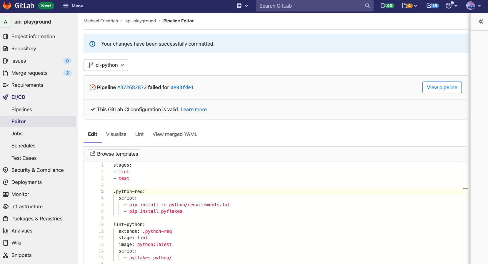 Reusable Job Attributes In Other Jobs In GitLab CI CD With reference