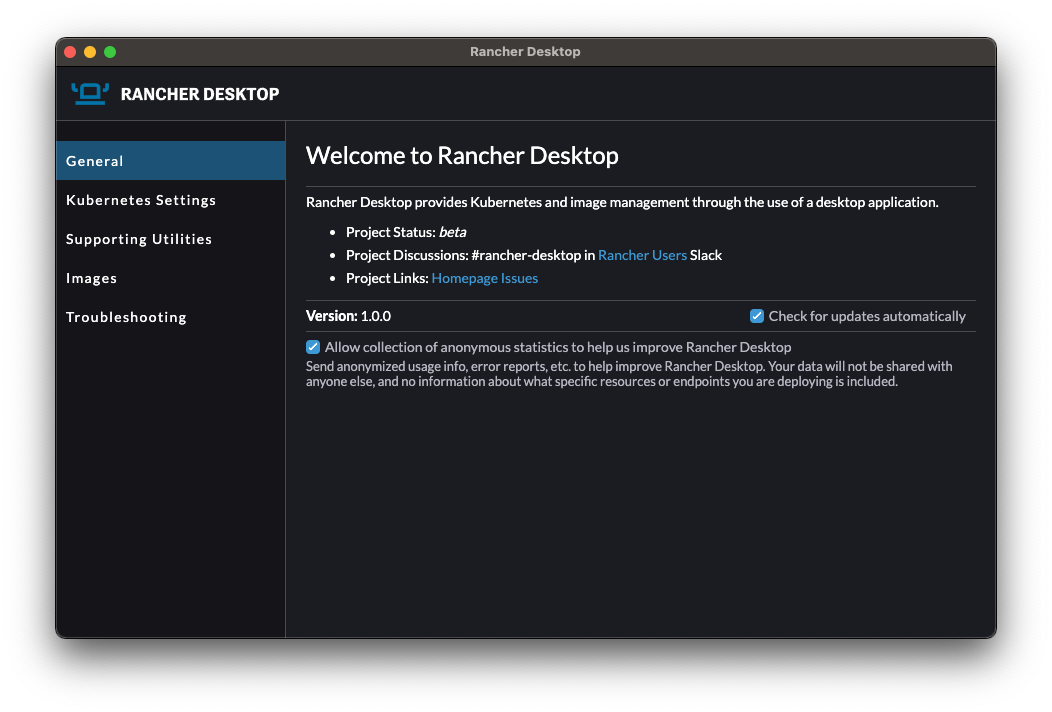 Docker Desktop alternatives on macOS: podman, nerdctl, Rancher Desktop