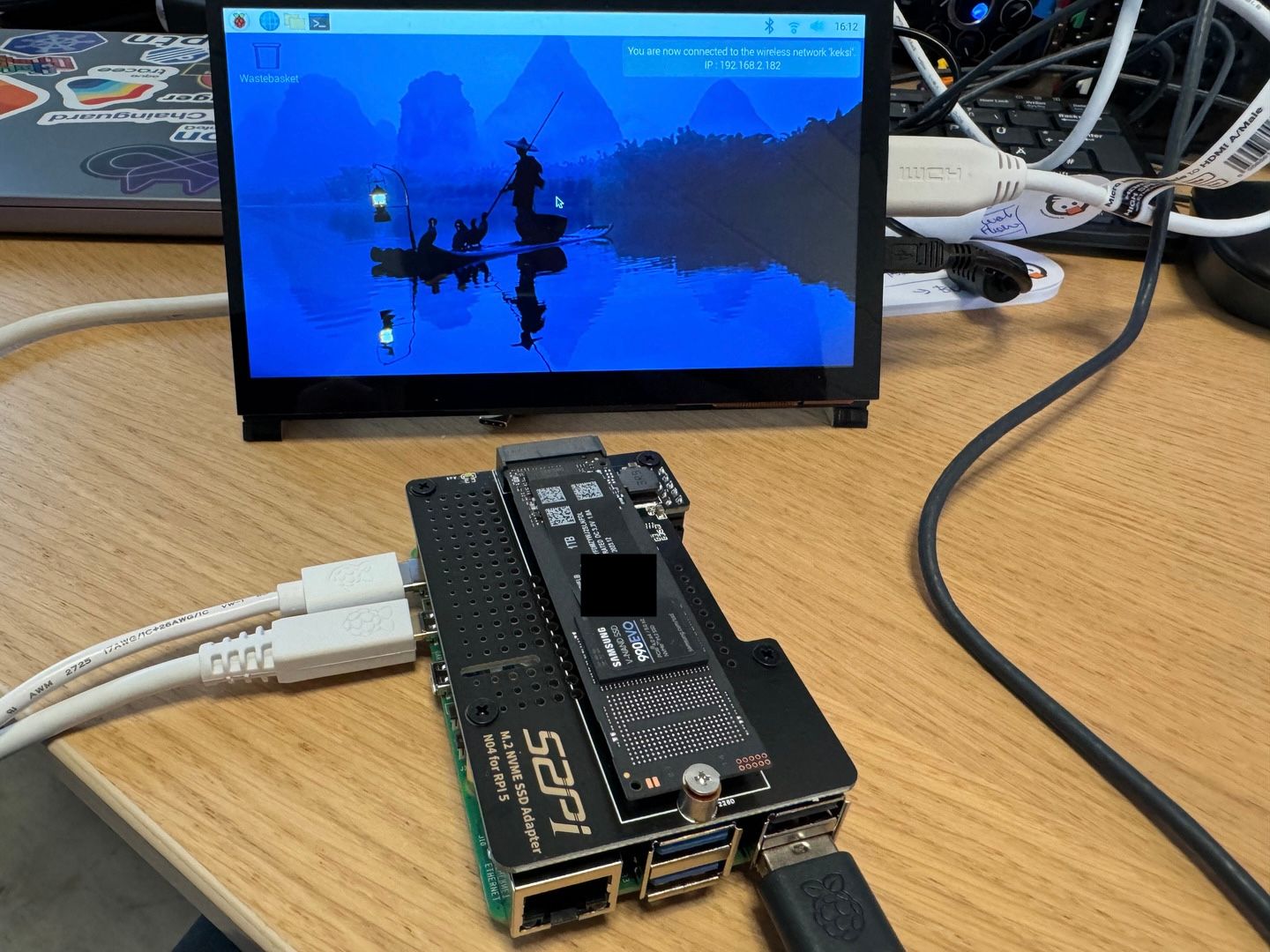 Raspberry Pi 5 with 52Pi NVMe hat, Samsung 990 EVO SSD - faster for Ollama and LLMs?