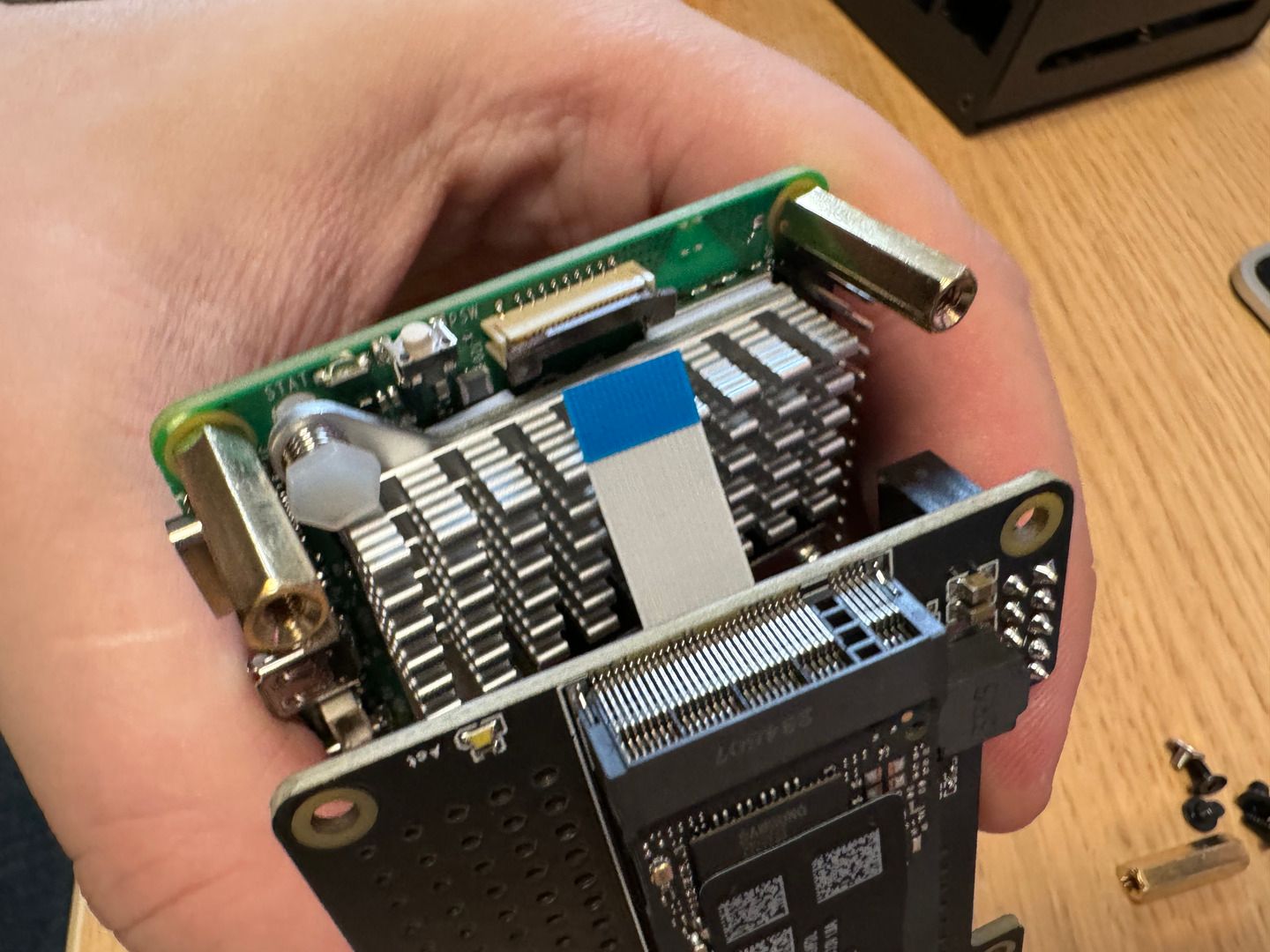 Raspberry Pi 5 with 52Pi NVMe hat, Samsung 990 EVO SSD - faster for Ollama and LLMs?